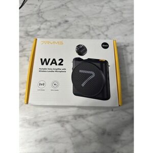 7RYMS WA2 Wireless Voice Amplifier for Teachers with Magnetic Lavalier Mic, Wire